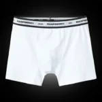RASPBERRY HILLS WHITE BOXER BRIEFS