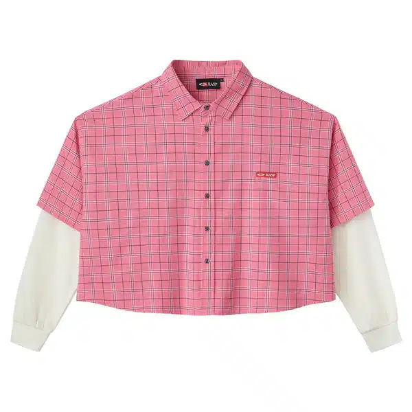 RHDD-517.webp Raspberry Hills Pink Thermal Flannel - Image 1