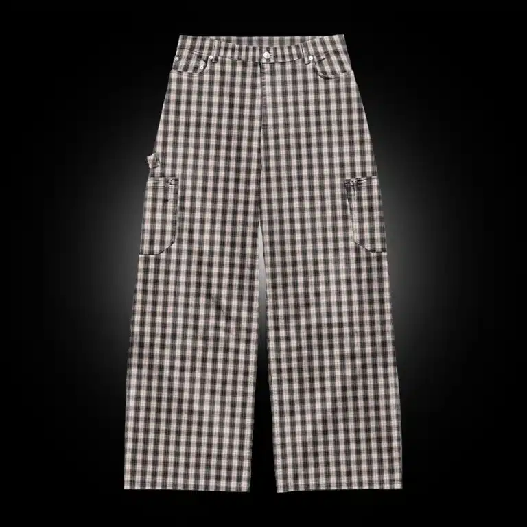 plaidcargofront_900x-768x768-1.webp Raspberry Hills PLAID CARGOS Pants - Image 1