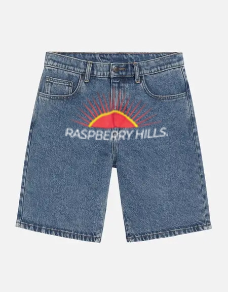 raspberrynewjeans.jpg Raspberry Hills New Jeans Short - Image 1